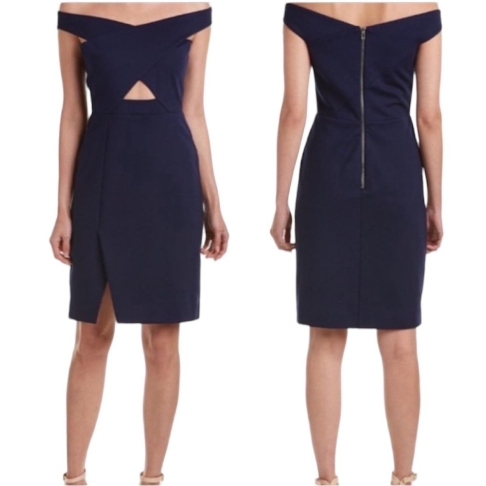 Parker Cutout Black Dress
